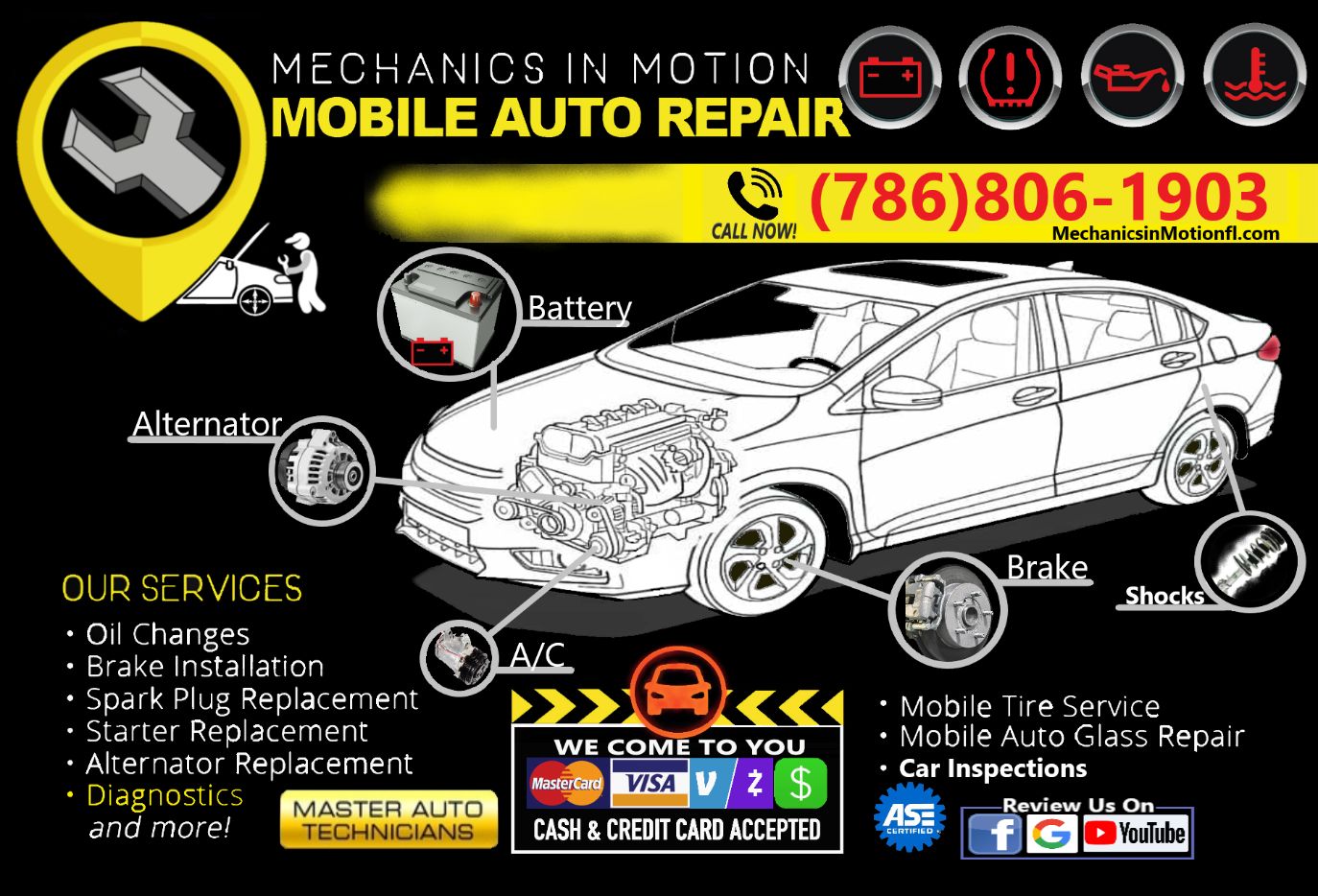 Entrust your project to one of the established engine mechanic in Miami